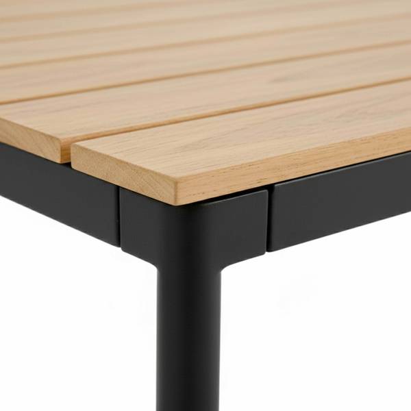 Gartentisch Bogota Grau - Holzwerkstoff - 90 x 74 x 180 cm