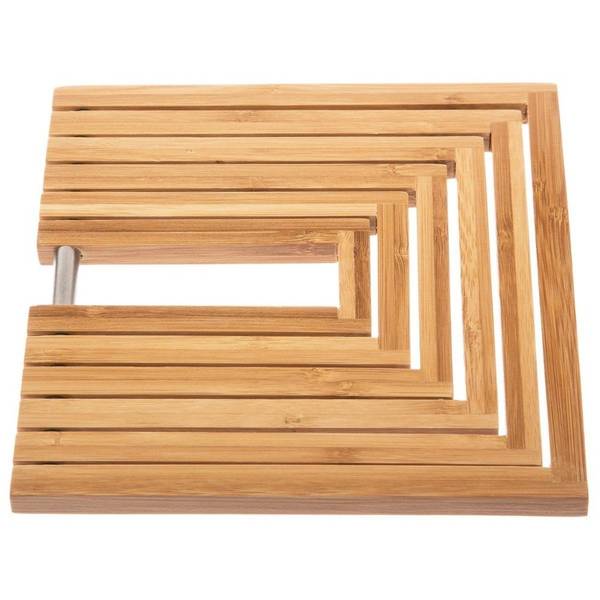 Erweiterbarer Untersetzer BAMBOU CUISINE Bambus - 19 x 1 x 34 cm