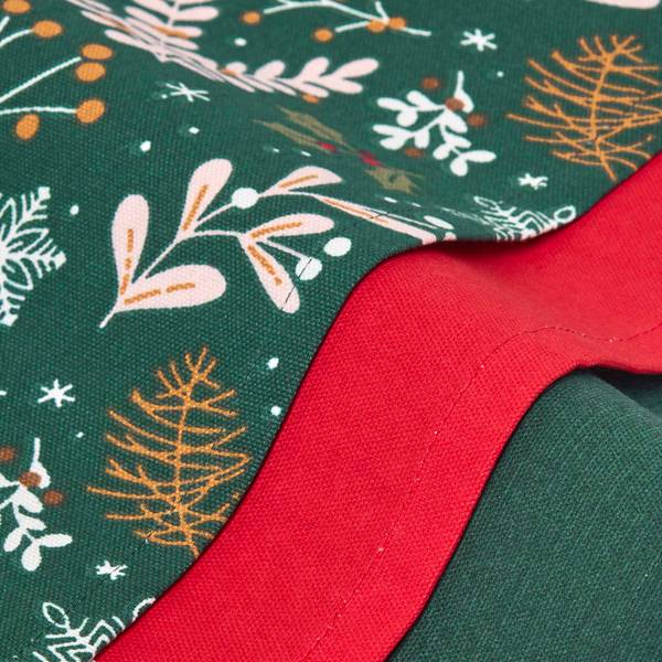 Theedoek XMASTT3 Set van 3 groen