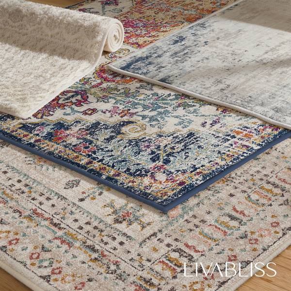 Kurzflorteppich MATI Hellgrau - 200 x 275 cm