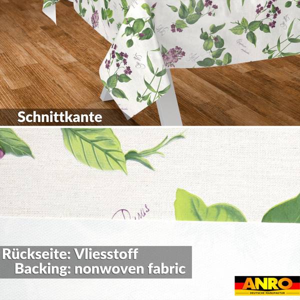 Wachstuchtischdecke Lavendel E 140 x 140 cm