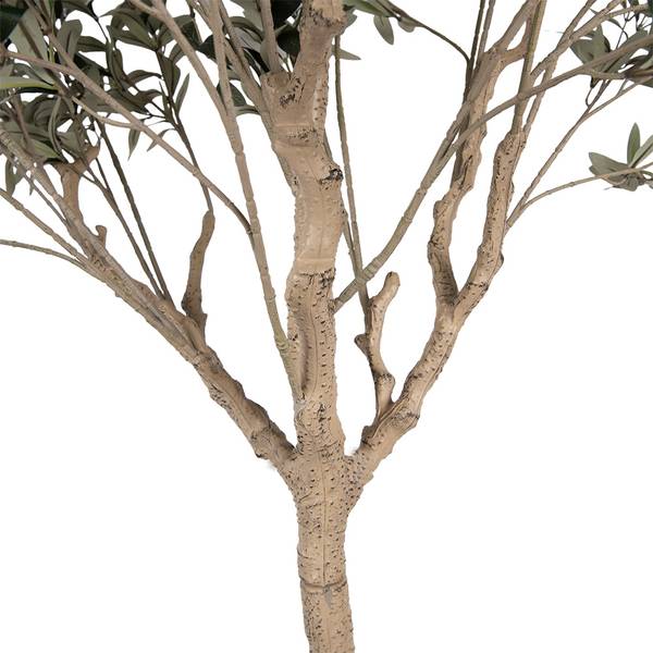 Künstlicher Olivenbaum NATURAL COSY Grün - Kunststoff - 80 x 240 x 120 cm