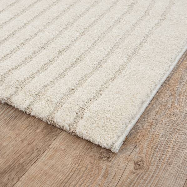 Laagpolig Tapijt Elisa crèmekleurig - 200 x 280 cm