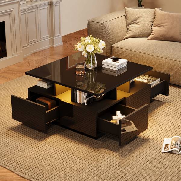 Table Basse Hermes Ⅰ Noir