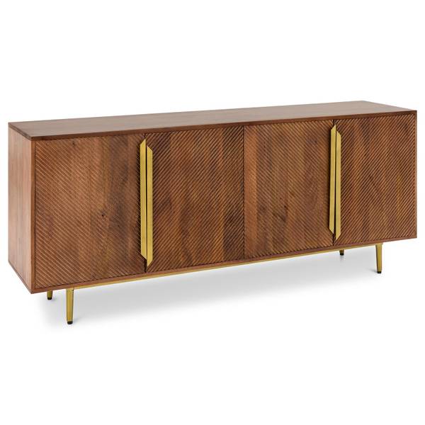 Sideboard TAGULA Braun - Mango - 180 x 75 x 45 cm