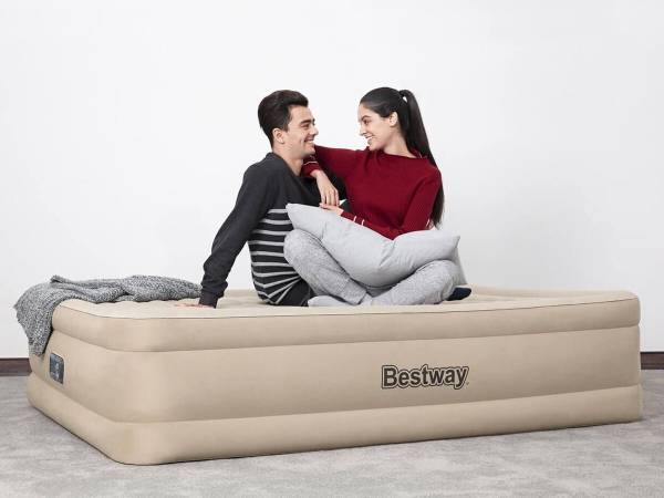 Luftmatratze 69048 Gelb - Kunststoff - 97 x 46 x 191 cm