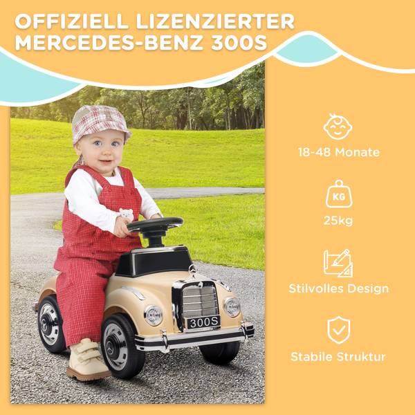 Rutschauto 370-290V00BG Beige - Kunststoff - 42 x 45 x 78 cm