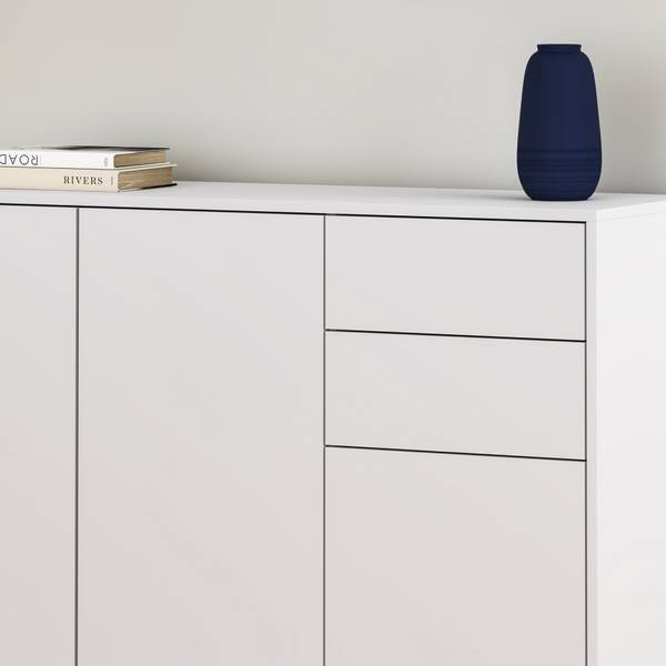 Sideboard Paarl Weiß