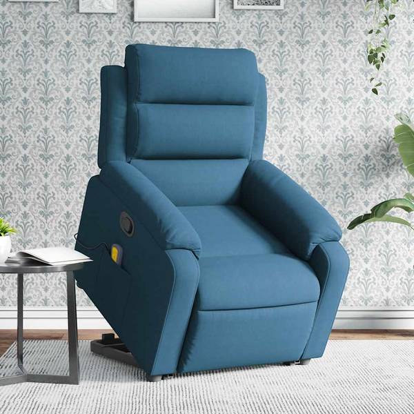 Massagesessel mit Aufstehhilfe 3032395-2 Blau