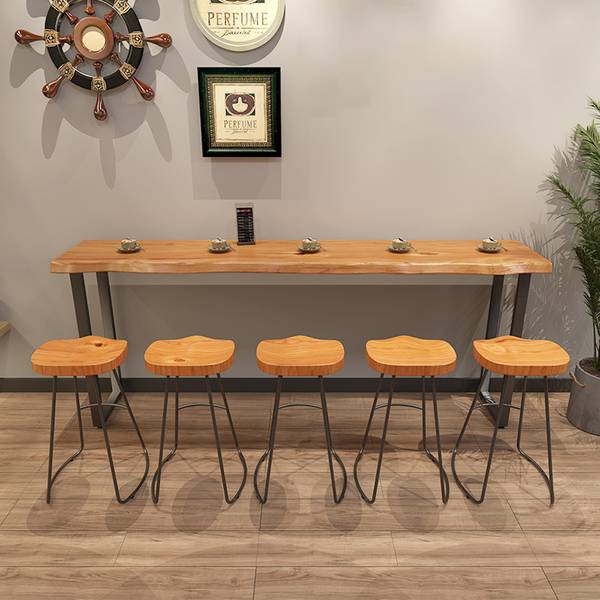 Esstisch Biertisch  Stehtisch  Vollholz 180 x 45 cm