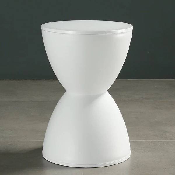 Hocker BD3043B Weiß - Kunststoff - 30 x 43 x 30 cm