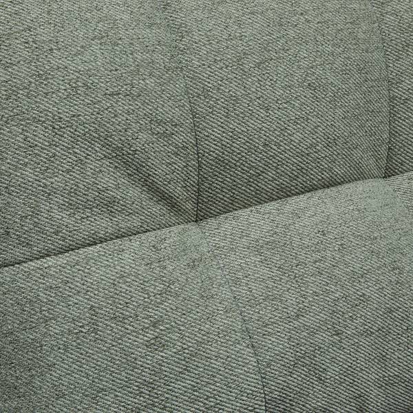 Ecksofa BERGEN Grün - Holzwerkstoff - Metall - Textil - Holz teilmassiv - 192 x 82 x 138 cm