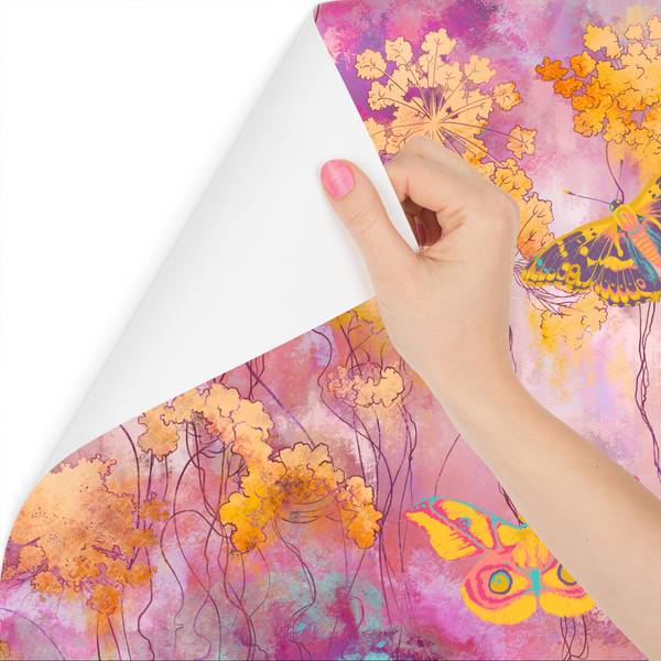 Vlies-Fotobehang ABSTRACTIE Vlinders 405 x 270 x 270 cm