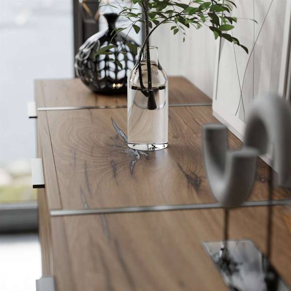 Kommode ONYX LOFT flagstaff Braun - Holzwerkstoff - 158 x 88 x 41 cm