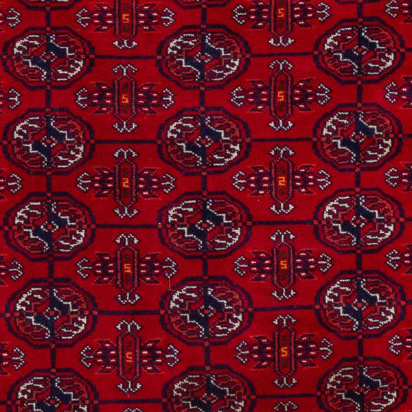 Orientteppich Oriental Rot - Naturfaser - 133 x 1 x 196 cm