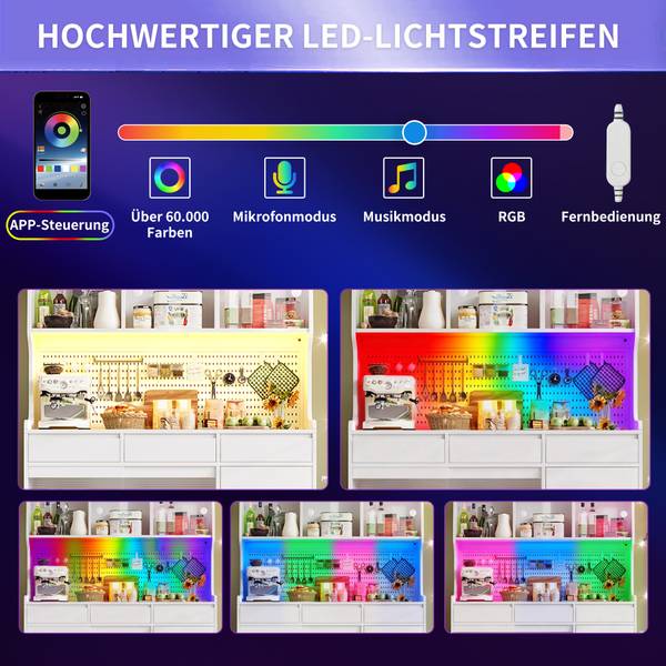 Hochschrank Hestia Ⅱ Weiß