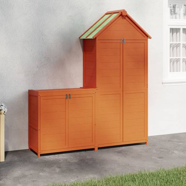 Geräteschuppen 3028703 (2-teilig) Braun
