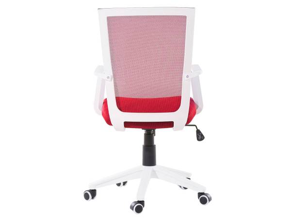 Chaise de bureau RELIEF Rouge - Blanc - Textile - 55 x 96 x 55 cm