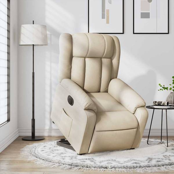 Fauteuil inclinable levage 3032399-3 Crème - Blanc