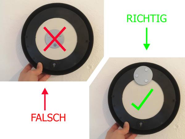 Dekospiegel Wand 5er SET Gold, Magnete Gold - Spiegelglas - 25 x 25 x 3 cm