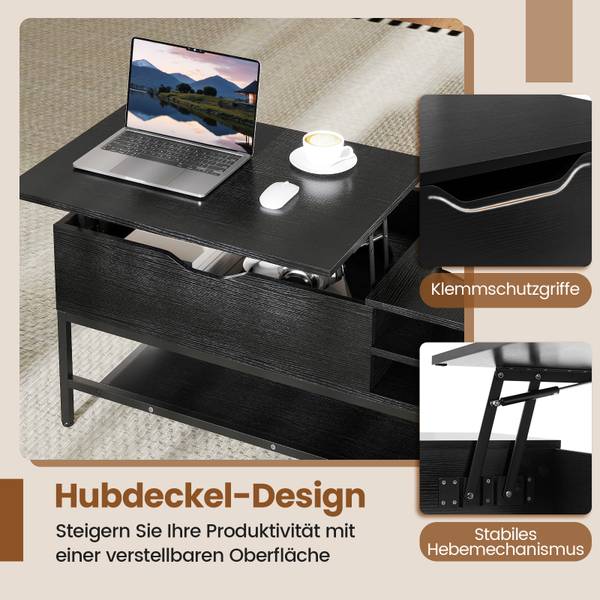 Couchtisch VH35630 Schwarz