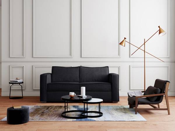Schlafsofa LORETO Schwarz