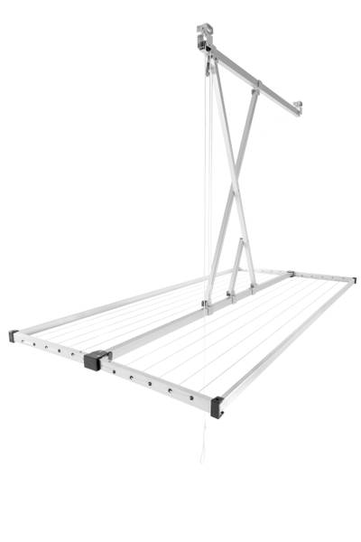 Deckentrockner blackline LIBELLEXL Schwarz - Aluminium - 13 x 10 x 213 cm