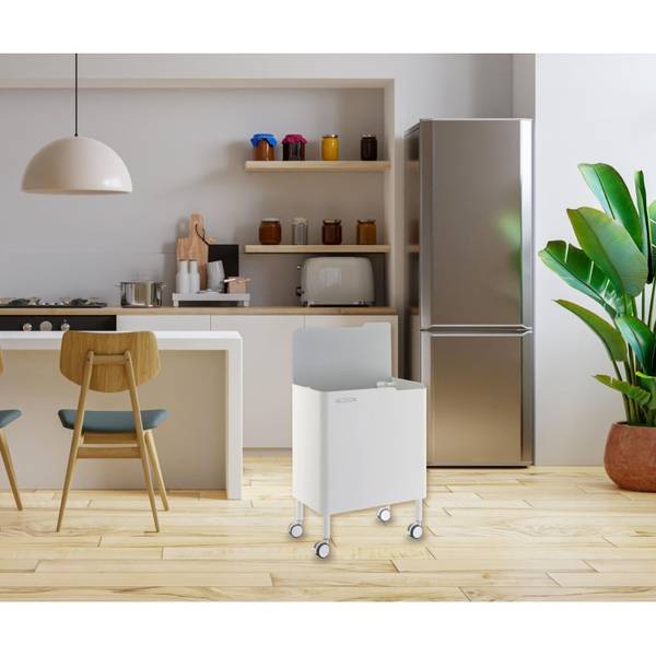Poubelle cuisine ECOBOX NOA Gris