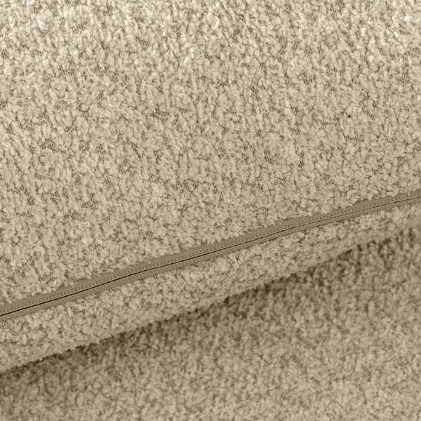 Möbelset ELOSA 2er Set Hellbeige - Bouclé