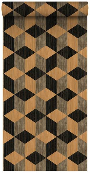 Tapete 158918 Braun - Fleece - 50 x 900 x 900 cm