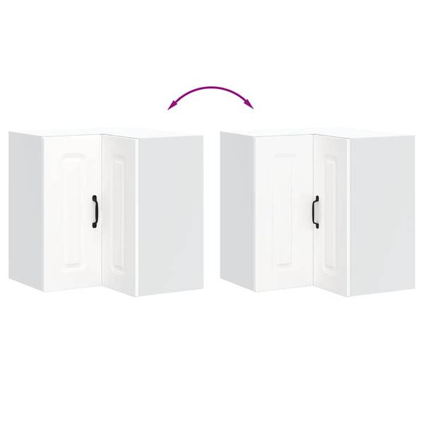 Keuken Muur Hoekkast 3042958-9 wit