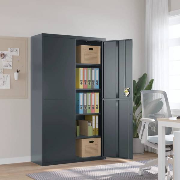 Classeur 3029900 Gris - Acier - 105 x 180 x 40 cm