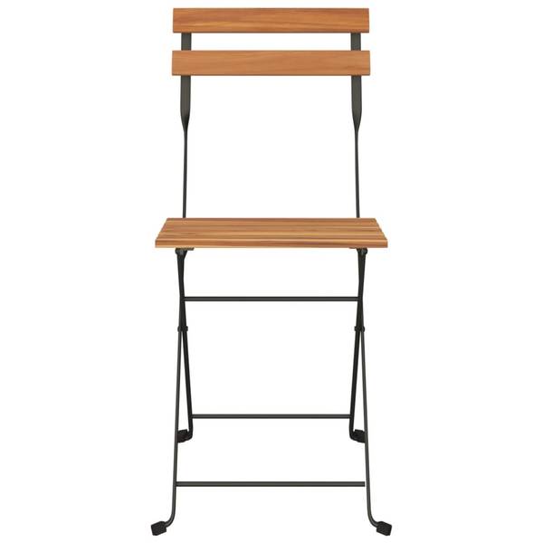 Bistrostuhl 3152111 8er Set Braun - Massivholz - 39 x 79 x 45 cm