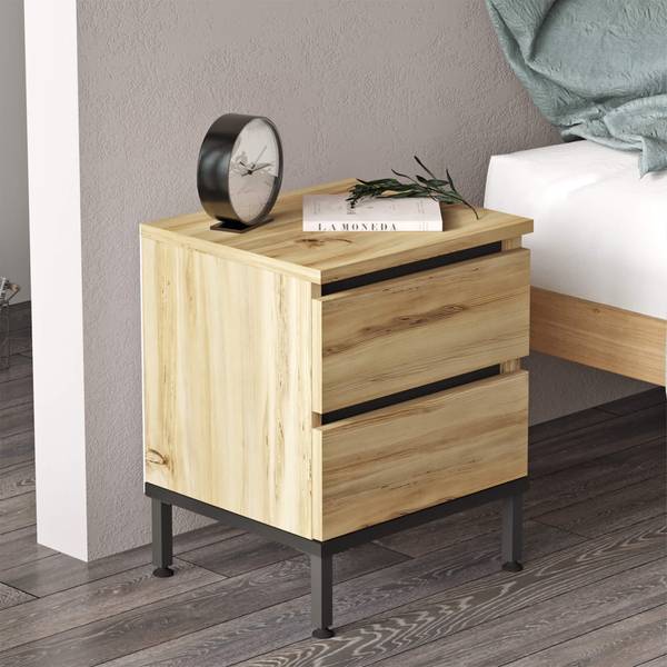 Nachttisch Zatar Beige