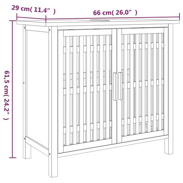 Badschrank 3016149-1 66 x 61 cm