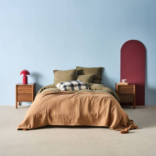 Nachttisch Harmony Braun - Holzwerkstoff - 42 x 55 x 42 cm