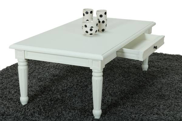 Couchtisch Amaretta Weiß