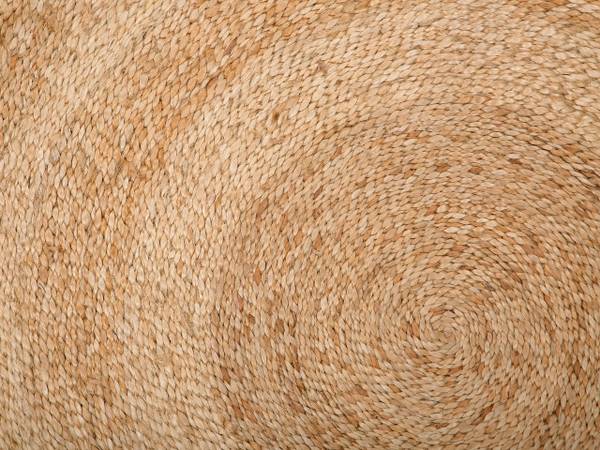 Teppich ERENCE Beige - Naturfaser - 140 x 140 x 140 cm