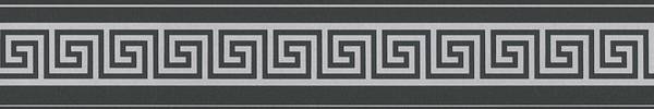 Bordüre 4325 selbstklebend Grafik Optik Schwarz - Fleece - 10 x 500 x 1 cm