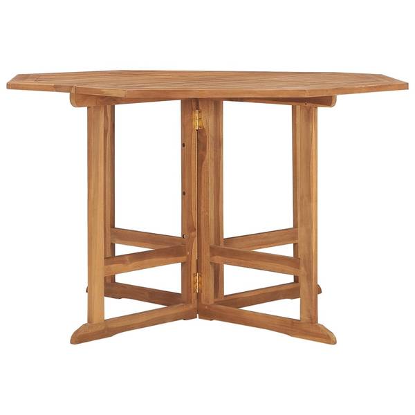 Tuintafel 3015079 bruin - teakhout - 110 x 75 x 110 cm