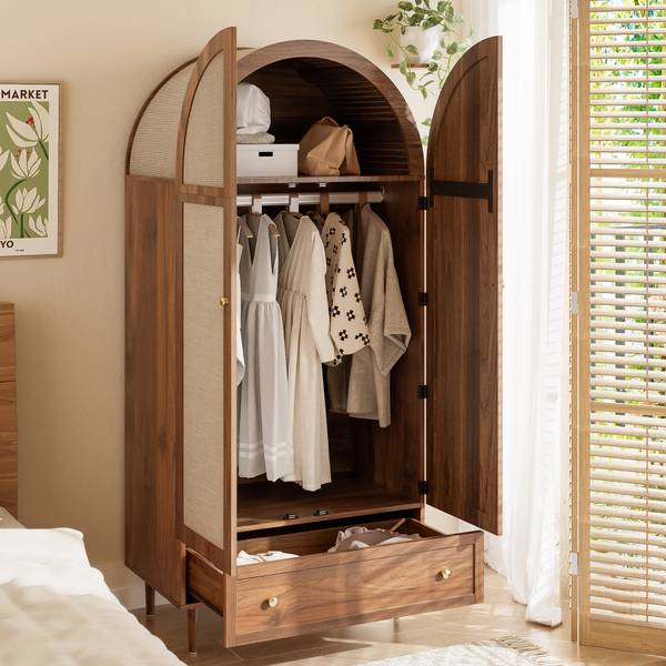 Kleiderschrank Aphrodite Ⅰ Walnuss