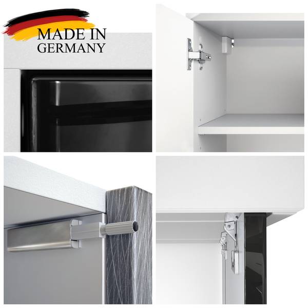 Sideboard Cuba Schwarz