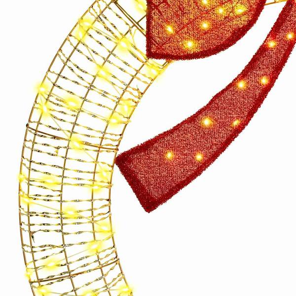 Décoration de Noël 3700000145-2 120 x 10 x 120 cm