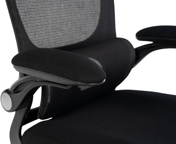 Bürostuhl Newberg Schwarz - Textil - 67 x 114 x 70 cm