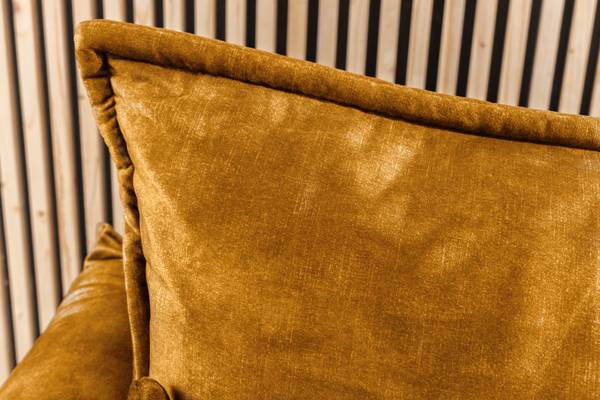 Schlafsofa APARTMENT mit Stauraum Senfgelb