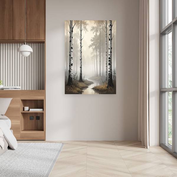 Wandbild Bäume 40 x 60 cm