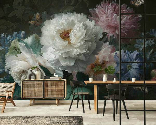 Fotobehang Bloemen 400 x 280 cm