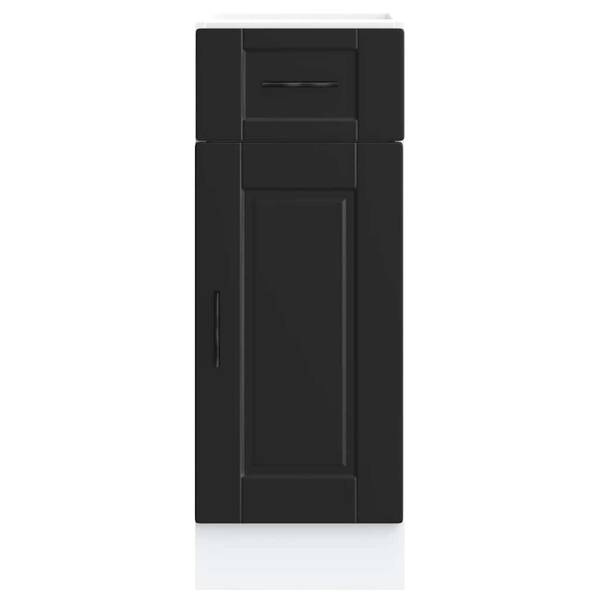Unterschrank 3042960_deb5 Schwarz - 30 x 82 x 46 cm