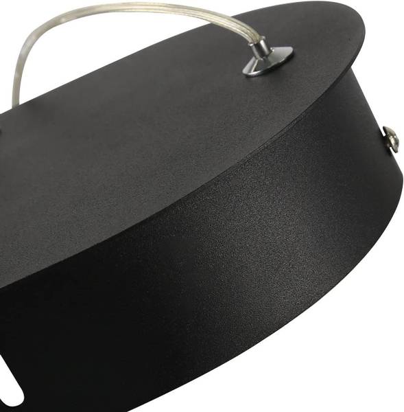 Hanglamp Guy II zwart - metaal - 35 x 150 x 75 cm