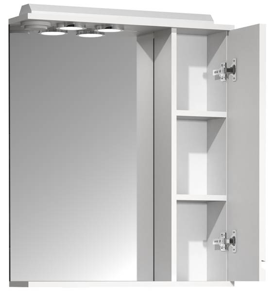 Borne miroir Silora Blanc